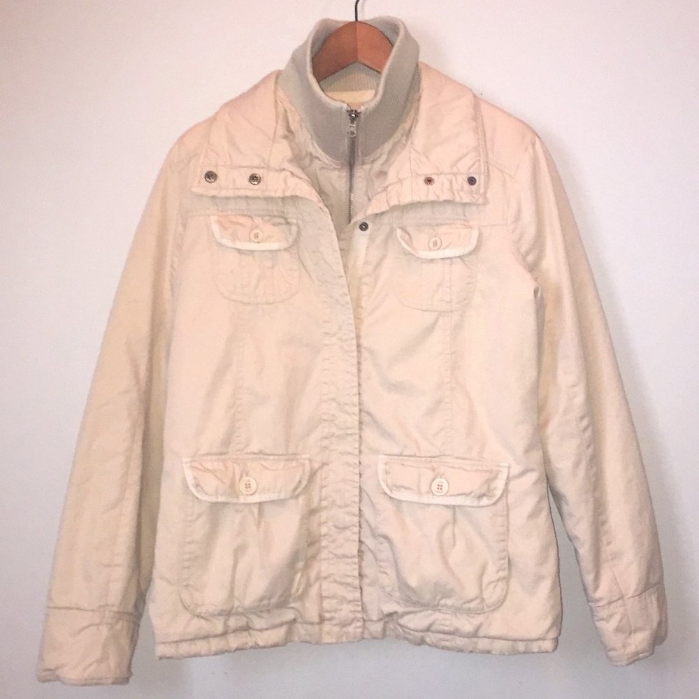 Roots 73 Khaki Quilted Utility Jacket